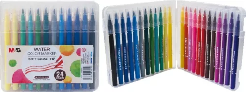 Ecsetfilc készlet 0,5-6 mm M&G 24 szín|ACP92169, ACP901CD