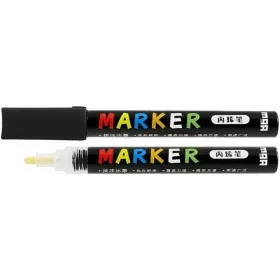Akril marker M&G S900 fekete|APL976D911, 6 db/dob