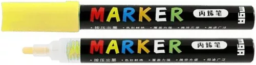 Akril marker M&G S040 fluo sárga|APL976D953, 6 db/dob