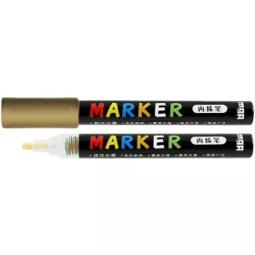 Akril marker M&G S120 arany|APL976D999, 6 db/dob