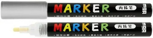 Akril marker M&G S110 ezüst|APL976D997, 6 db/dob