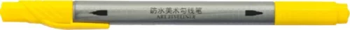 Filctoll 0,4-1,5 mm kétvégű M&G sárga|sárga, 0,4-1,5 mm, APCN033044