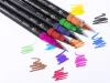 Filctoll 0,4-1,5 mm kétvégű, tű- és ecsethegy Daco "Pensuliner" kék|kék, 0,4 mm hegy+ecsethegy, PX502A