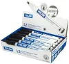 Táblamarker 1-4 mm vágott Milan fekete|fekete 16528122, 12 db/doboz