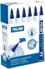 Alkoholos marker 3 mm gömb Milan kék|kék, 16429121, 12 db/doboz