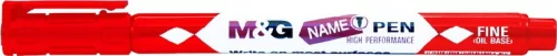 Alkoholos marker 1,5 mm gömb M&G "Name" piros|gömb, APM25671, 1,5 mm