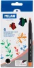Textilmarker készlet 1 mm Milan 6 szín|textilfilc, 06P6T