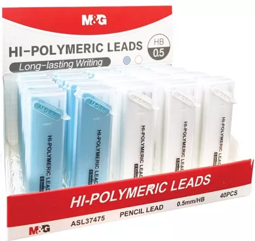 Grafitbél 0,5 mm HB M&G "Hi-Polymeric|Hi-Polymeric,  ASL37475