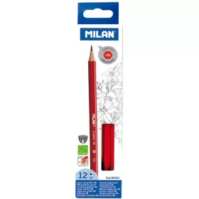 Grafitceruza HB Milan 80001|hatszög test, 12 db/cs