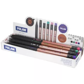   Grafitceruza HB fekete fa, radíros Milan "Copper|Copper, radíros, 24 db/dob, 071421724
