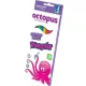 Színesceruza készlet háromszög test, ajándék hegyezővel, Octopus 12 szín|háromszög vékony test, UNL-0362, 65888