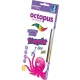 Színesceruza készlet háromszög test, ajándék hegyező Octopus 12 szín|háromszög vékony test, UNL-0431, 26028