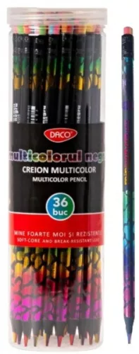 Varázsceruza Daco "Minicurcubeu" többszínű|hengeres, CC304