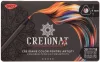 Színesceruza készlet fém dobozos Daco "Creion Art" 30/60 szín|Kétvégű, Alap/Metál/Pasztell, hegyezővel
