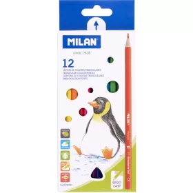   Színesceruza készlet háromszög test Milan 231 12 szín|háromszögletű test, 0722312, 0728312