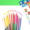 Színesceruza készlet kétvégű, háromszög test Milan 1131 12/24 szín|kétvégű, háromszög test, 07112312