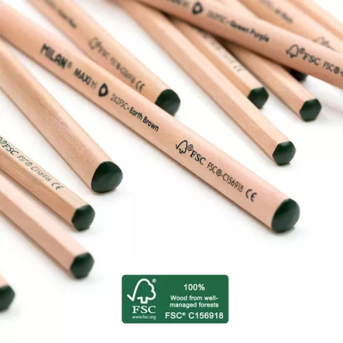 Színesceruza készlet Milan 262 24 szín|262FSC, hatszög, 07221224FSC