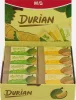 Radír, illatos M&G "Durian" vegyes színek|illatos, 36 db/doboz, AXP963NB