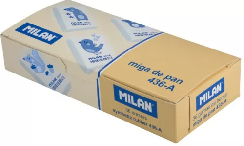 Radír Milan 436A vegyes minta|36 db/doboz, CNM 436A
