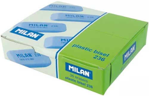 Radír Milan 236 vegyes színek|36 db/doboz, CPM 236