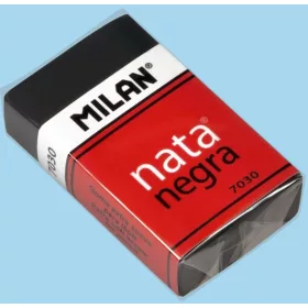   Radír Milan 7030 Nata Negra|extra puhaságú, fekete, 30 db/doboz