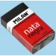 Radír Milan 7030 Nata Negra|extra puhaságú, fekete, 30 db/doboz