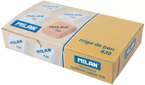 Radír Milan 430 vegyes színek|30 db/doboz, CMM 430