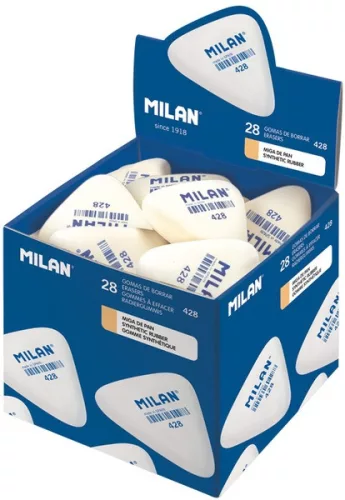 Radír Milan 428|28 db/doboz, CMM 428, PMM 428