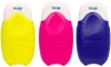 Radír, műanyag tokos Milan 1012 "School" vegyes színek|12 db/dob., 62x28x12 mm, fluo, CMMS1012