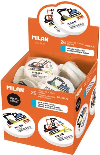 Radír Milan "Under Construction|Construction, 26 db/dob, CNMD4726UC