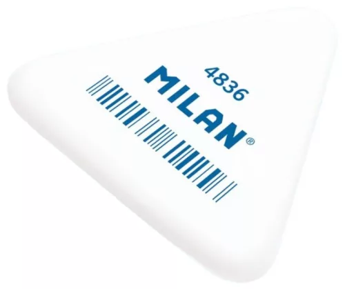 Radír Milan 4836|háromszögletű, 36 db/doboz, CMM4836B