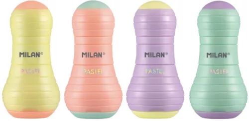 Hegyező 1 lyukú, tartályos, radírral Milan "Sway" Pastel|tartályos radírral 4723112