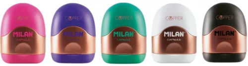 Hegyező 1 lyukú, tartályos Milan "Capsule" Copper|Copper, tartályos, 24 db/disp