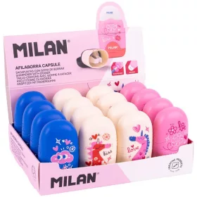   Hegyező1 lyukú, tartályos, radírral Milan "Capsule" Flowicorn|Flowicorn, tartályos, radírral