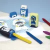 Hegyező 2 lyukú, tartályos, radírral Milan "Compact" Yeti|Yeti, tartályos radírral