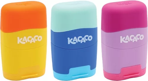 Hegyező 2 lyukú, tartályos, radírral M&G "Kacaco|Kacaco, tartályos, radírral, APS912J2