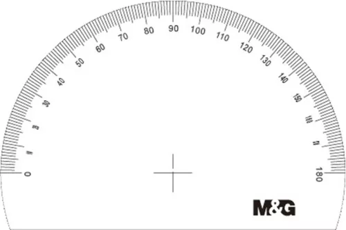 Vonalzókészlet 4 db-os M&G|30cm+60/170+45/110+180/110)