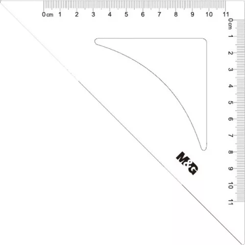 Vonalzókészlet 4 db-os M&G|30cm+60/170+45/110+180/110)
