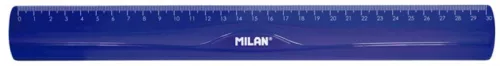 Vonalzó 30 cm Milan "Flex" Acid kék|kék, 353801