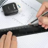 Vonalzó 30 cm Milan "Flex" Shadow fekete|Fekete, 353801DWZ