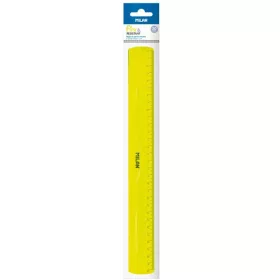   Vonalzó 30 cm Milan "Flex" Acid sárga|sárga, 353801Y