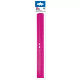   Vonalzó 30 cm Milan "Flex" Acid rózsaszín|pink, 353801P