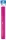 Vonalzó 30 cm Milan "Flex" Acid rózsaszín|pink, 353801P