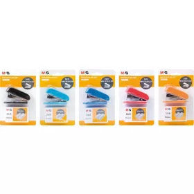   Tűzőgép 20 lap 24/6 M&G "Mini" ABS91693 vegyes színek|24/6-os kapocs, 12 lap  ABS91693