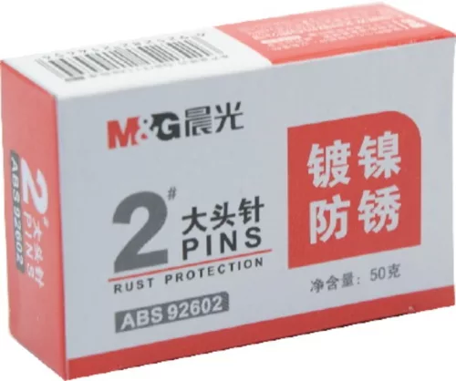 Gombostű 50 g M&G|