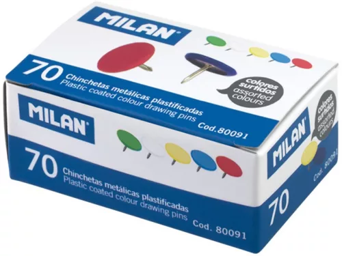 Rajzszeg Milan 70 DB-OS|színes 80091