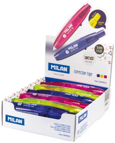 Hibajavító roller 5 mm x 6 m Milan "Acid|12 db/dob,1304912, 5 mm x 6 m