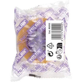 Ragasztószalag 19 mm x 33 m Milan átlátszó sárga|80202