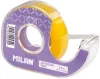 Ragasztószalag, adagolóval 12 mm x 33 m Milan fényes|fényes, 12mm x 33m, 3411D836