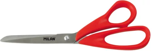 Olló, irodai 20 cm Milan BWM10151 piros|20cm BWM10151